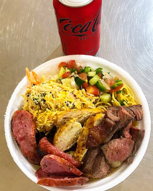 Combo Marmitex Churrasco + Coca Lata